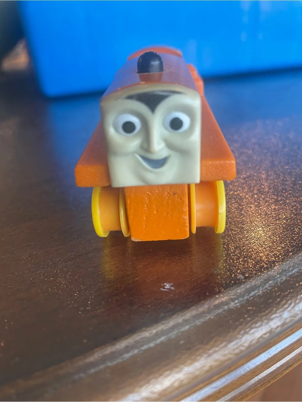 Thomas the Train Terence Tractor Wooden Railway Rare Friends Vintage Orange